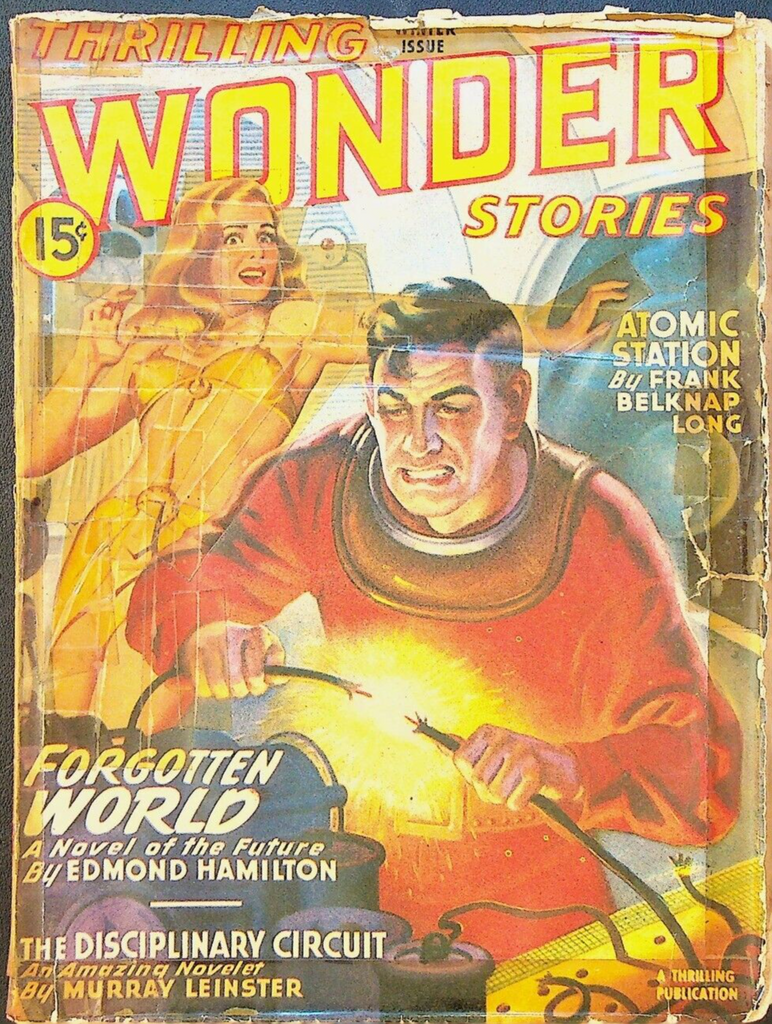 Thrilling Wonder Stories Winter 1946 Murray Leinster Frank Belknap Long