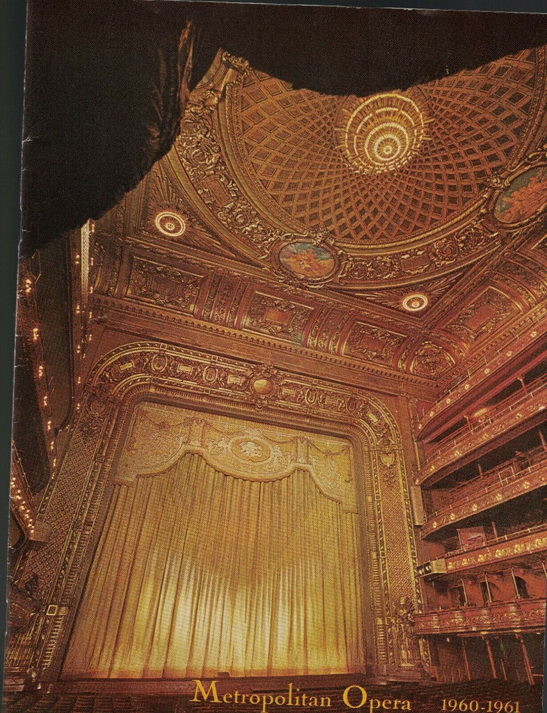 Metropolitan Opera 1960-61 Season Program Madama Butterfly