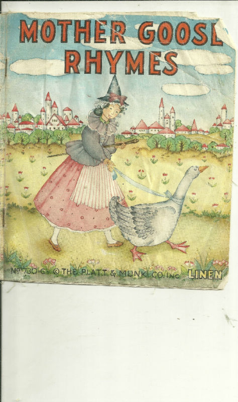 Mother Goose Rhymes (Platt & Munk) Linen book