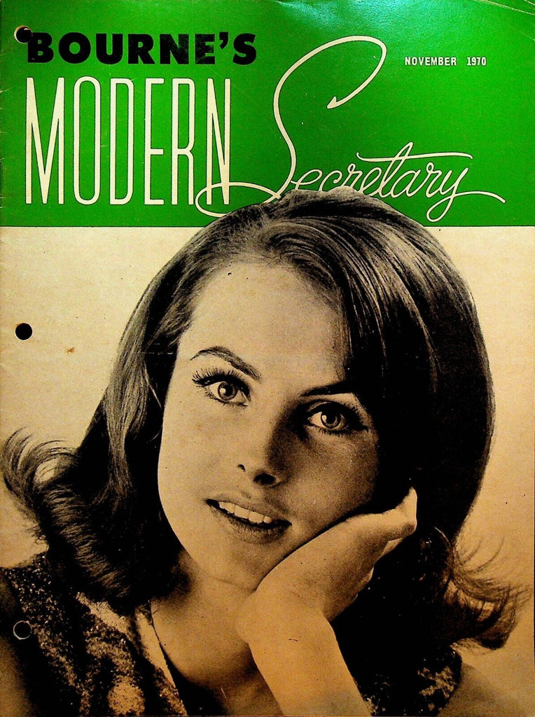 Bourne's Modern Secretary November 1970 Rochester NY