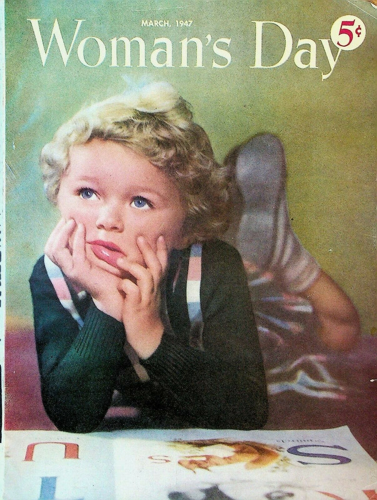 Woman's Day March 1947 Guro Bjornson Catherine Noonan Seymour Barnard