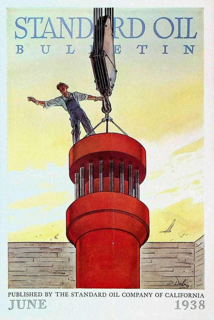 Standard Oil California Bulletin June 1938 Manufacturing Cabbage Farming