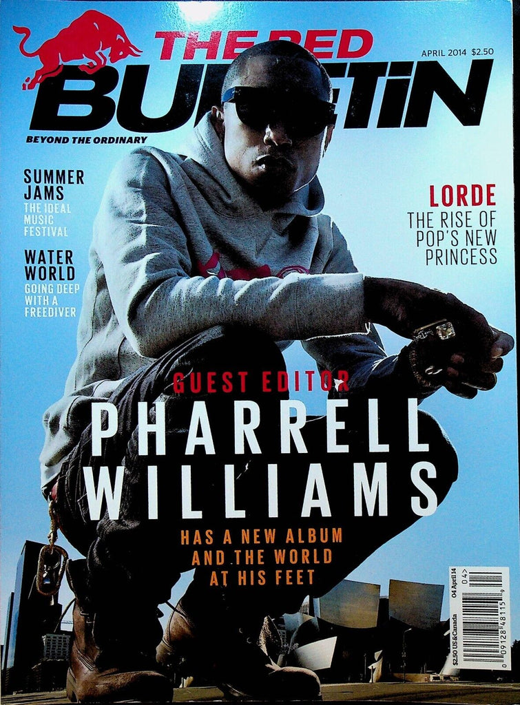 The Red Bull Bulletin April 2014 Pharrell Williams Lorde Ryan Sandes Daytona