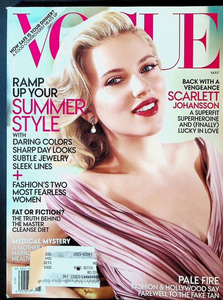 Vogue Magazine May 2012 Scarlett Johansson Ivan Vasiliev Natalia Osipova