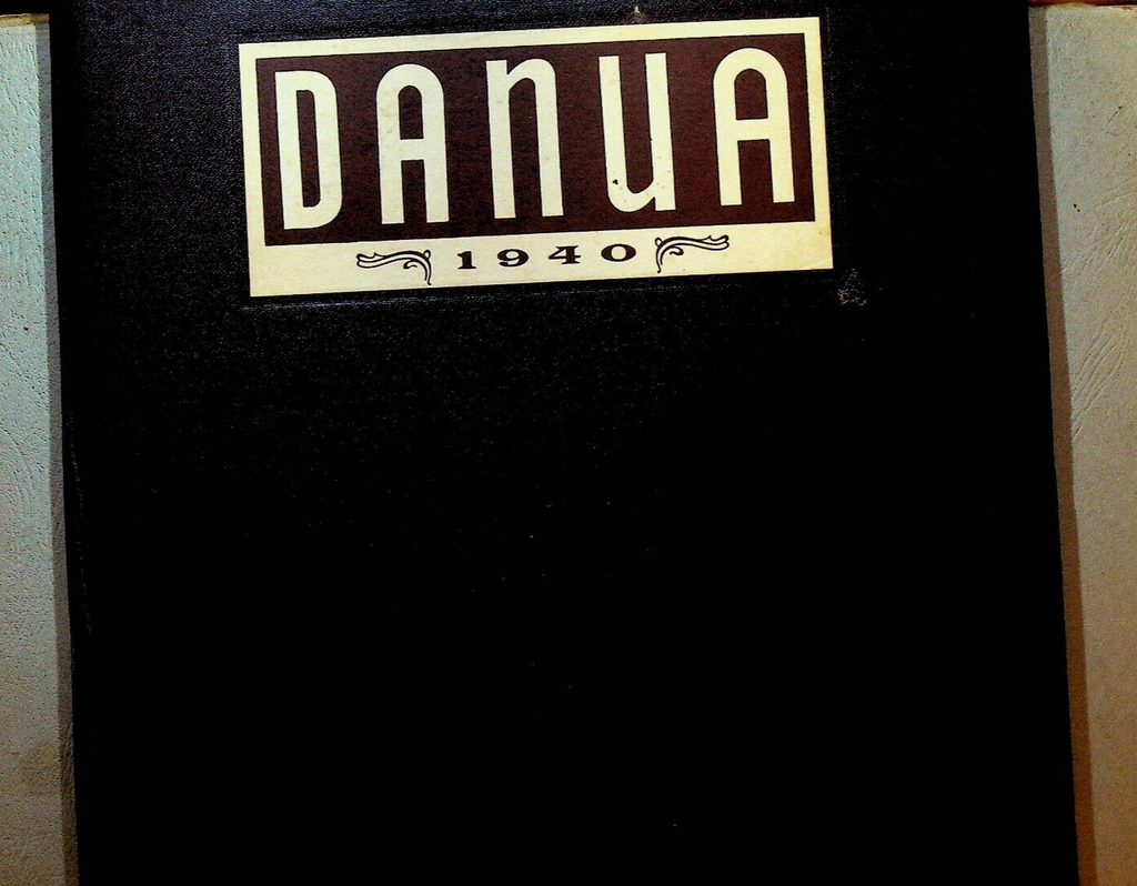 Dansville NY Central High School Yearbook The Danua 1940