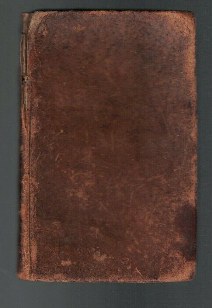 Letters of an Italian Nun & an English Gentleman HC Jean Jacques Rosseau 1800s
