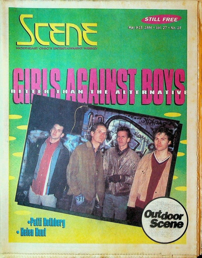 Cleveland Scene Magazine May 9 1996 Helen Hunt Girls Against Boys