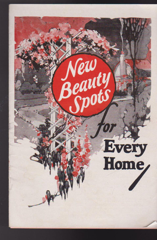 Row Trellises Arches Pergolas 1930 Booklet New Beauty Spots for Every Home