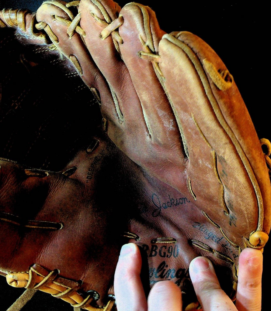 Reggie Jackson Signature Model Rawlings Baseball Glove Right-Handed