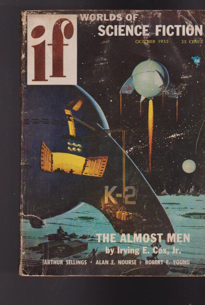 If Worlds of Science Fiction October 1955 Irving E Cox, Arthur Sellings