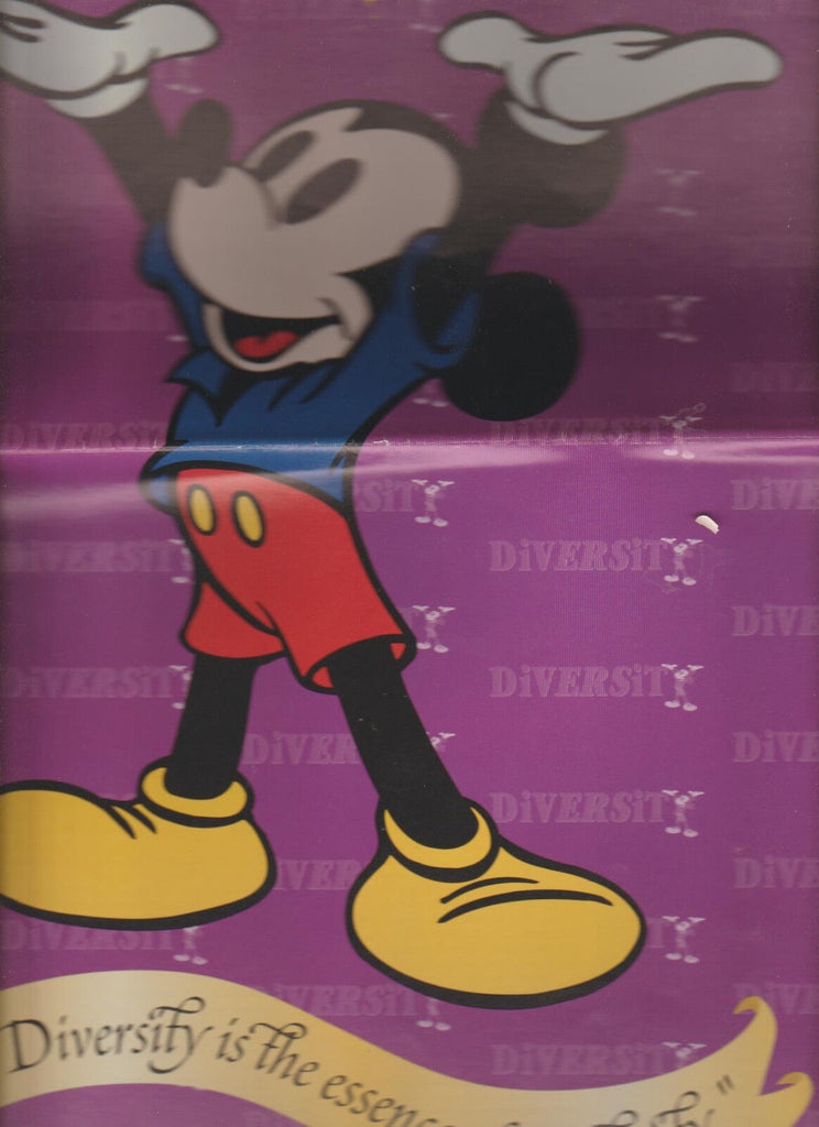 Walt Disney Eyes & Ears Cast Magazine October 30 1997 Mickey Mouse Diversity