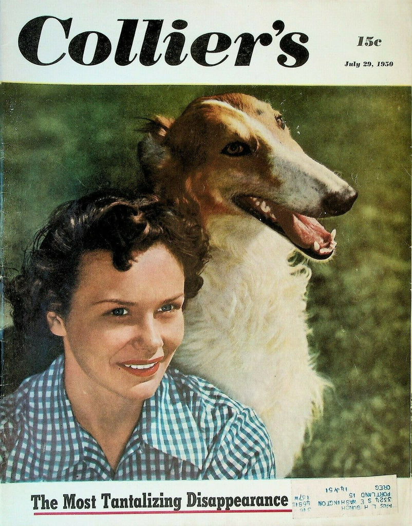 Collier's Magazine July 29 1950 Margaret Chase Smith Judge Force Crater Collie