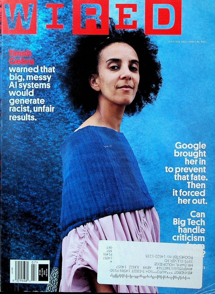 Wired Magazine July 2021 Timnit Gebru Mo Pinel Jeffrey Fang