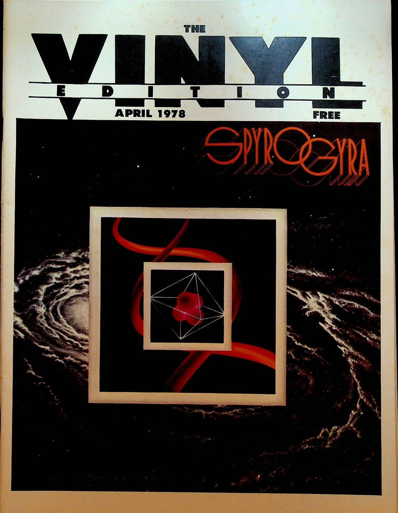 The Vinyl Edition April 1978 Spyro Gyra Tom Petty Van Halen Cheap Trick