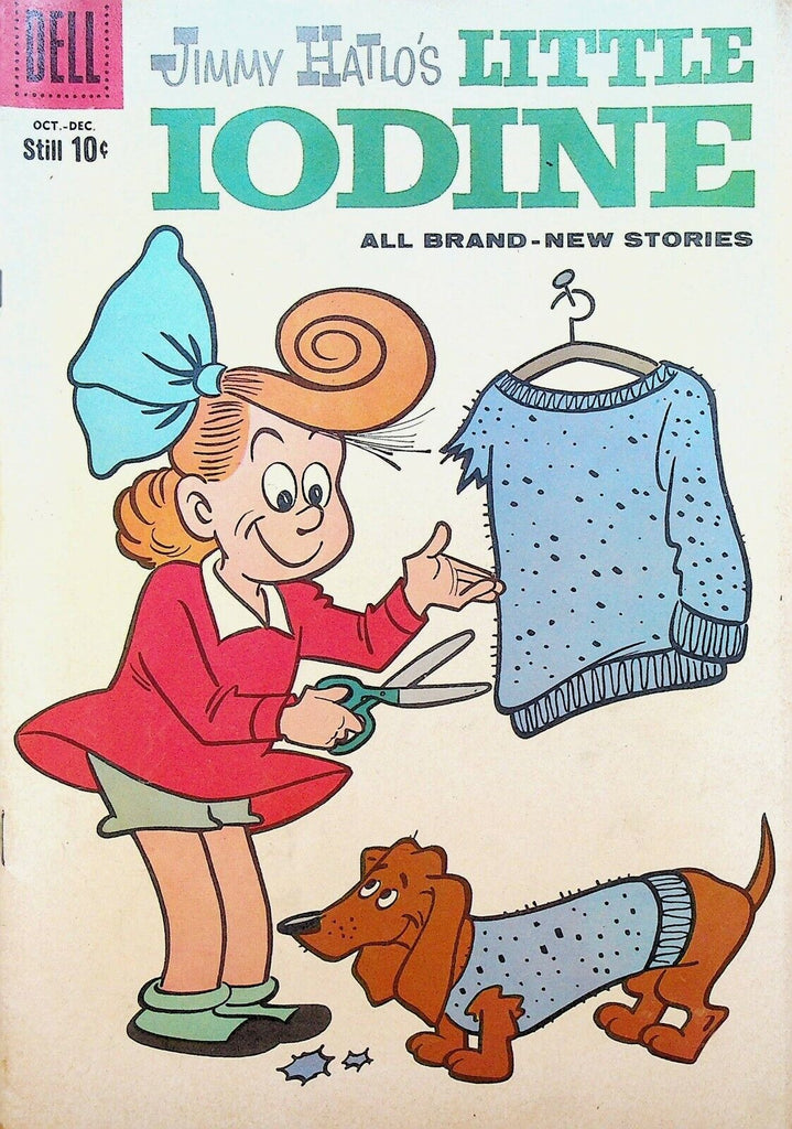 Little Iodine 46 Dell Comics 1959 Jimmy Hatlo Dog Sweater Scissors