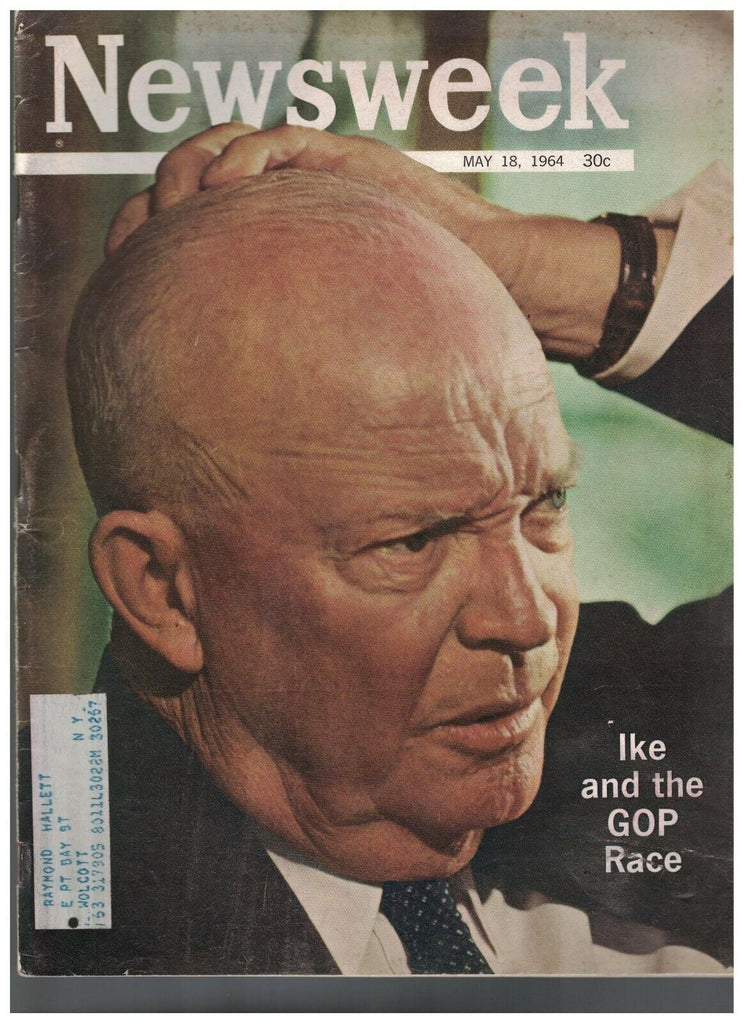 Newsweek Magazine May 18 1964 Dwight Eisenhower Pacific Airlines Flight 773