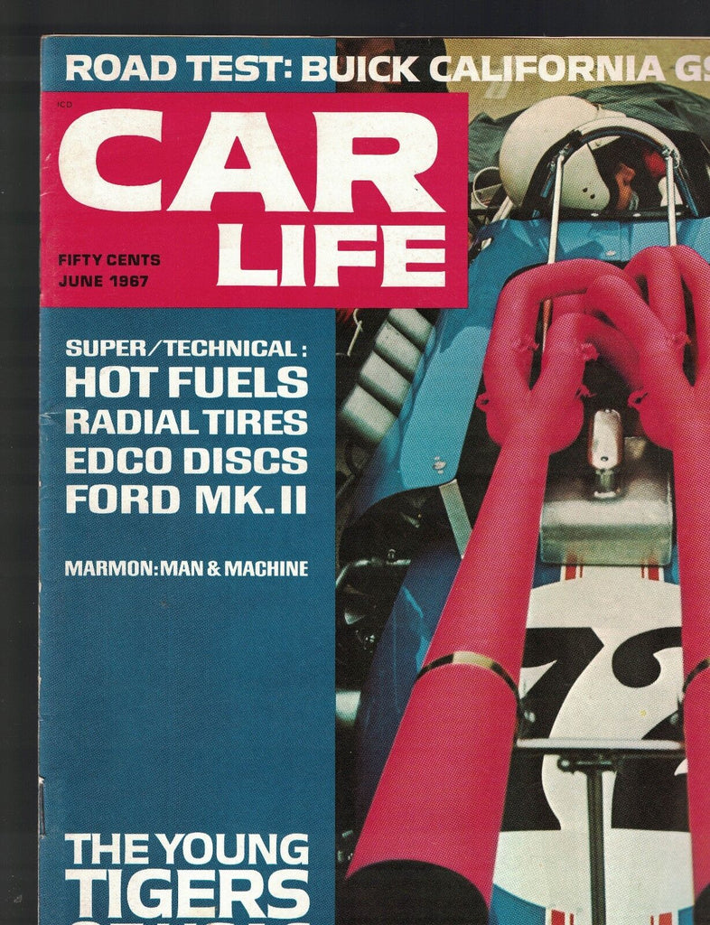 Car Life Magazine June 1967 Howard Marmon Johnny Rutherford Al Unser