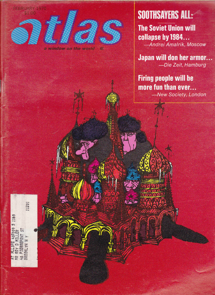 Atlas Magazine Japan Tito Sempe USSR Libya February 1970