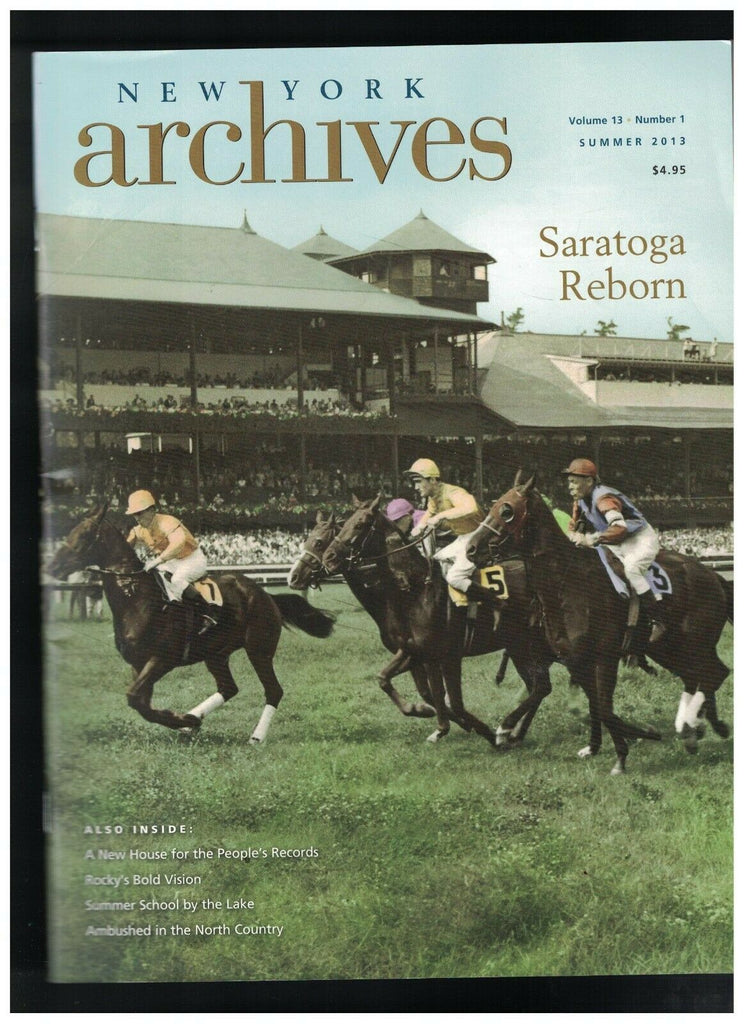 New York Archives Summer 2013 Saratoga Race Course Chautauqua Education Oneida