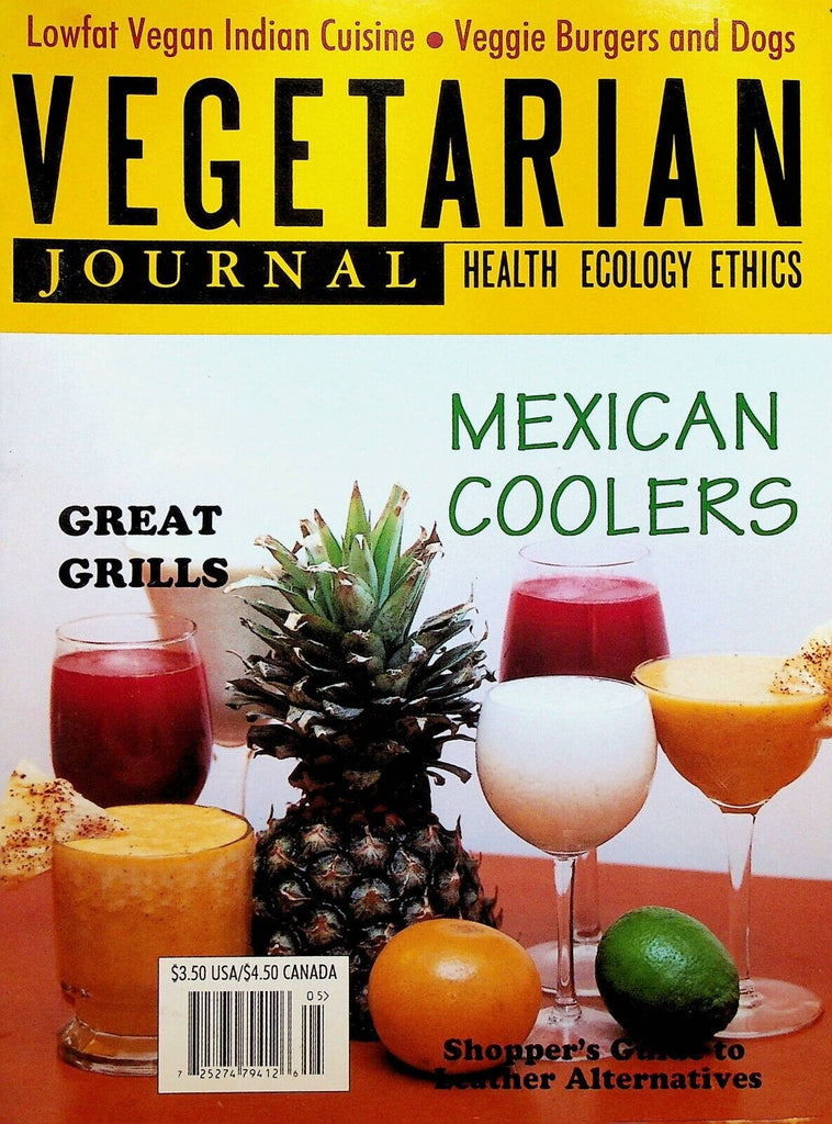 Vegetarian Journal Vol XV #3 1996 Indian Cuisine Grills Mexican Coolers