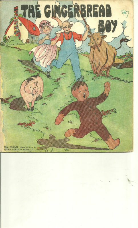 The Gingerbread Boy (Platt & Munk) 1932 Children's Softcover Book