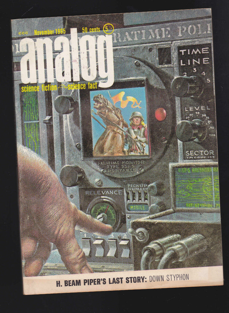 Analog Magazine November 1965 H Beam Piper John Brunner Mack Reynolds