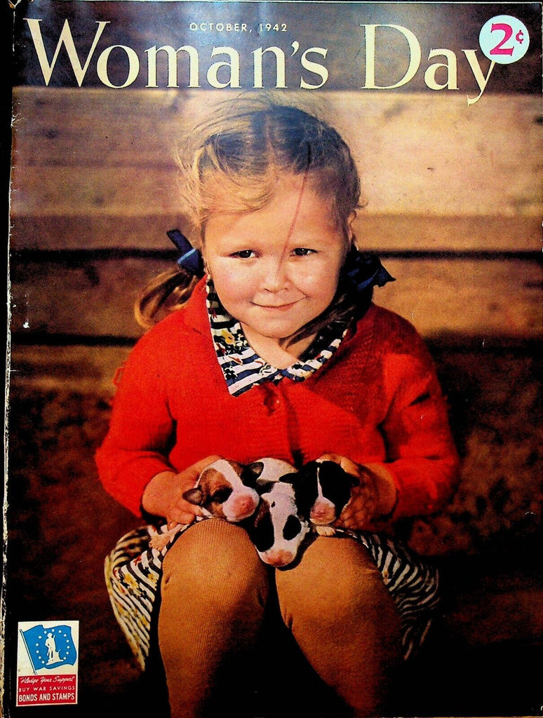 Woman's Day Magazine October 1942 John Kabel Ellen Rubel Paul Ellerbe