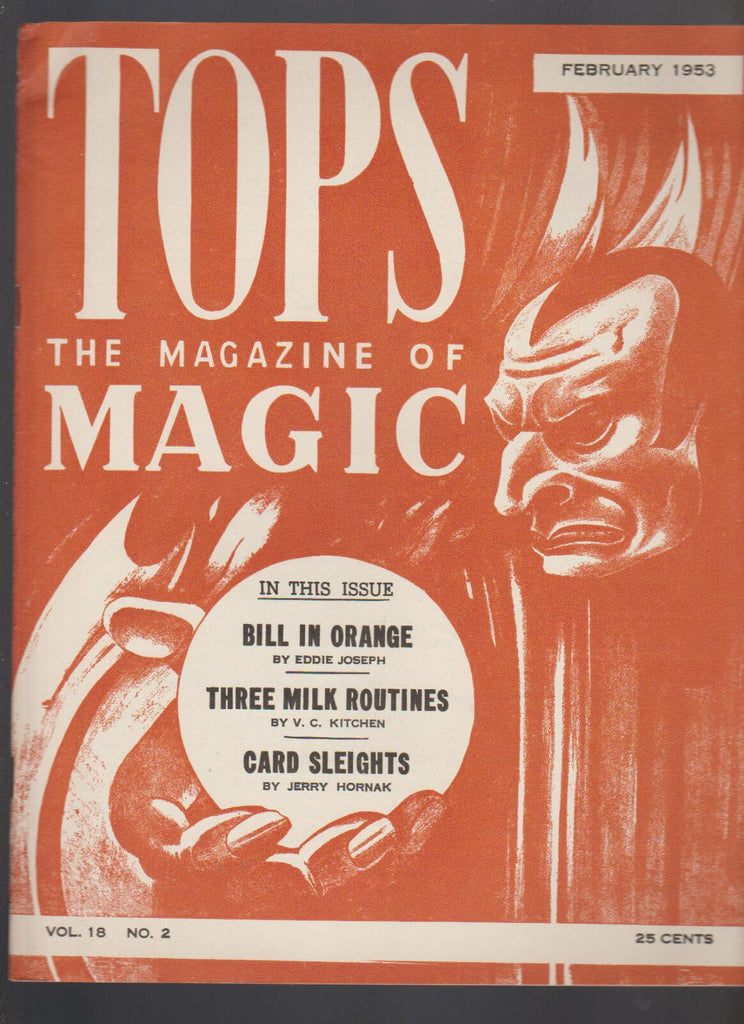 Tops the Magazine of Magic February 1953 Silk's Color Decomposition