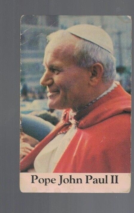 Pope John Paul II 1982 Card Peter's Pence Collection
