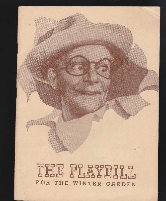 Mexican Hayride July 30 1944 Playbill bobby Clark Luba Malina Wilbur Evans