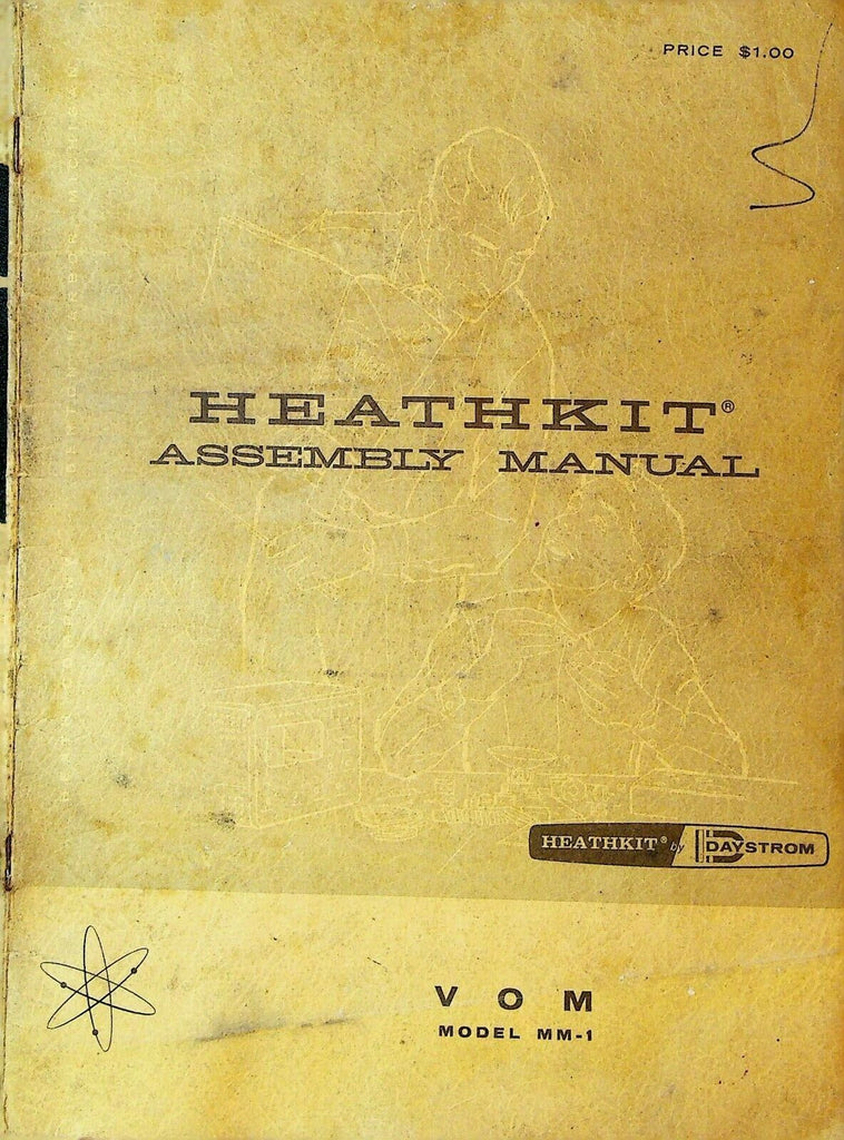 Heathkit Assembly & Operation Manual VOM Model MM-1 1960