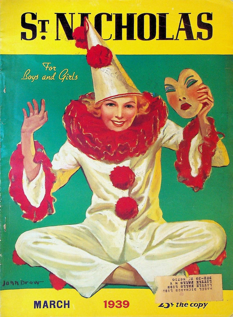 St Nicholas Magazine March 1939 John Drew May Emery Hall Audree Silberman