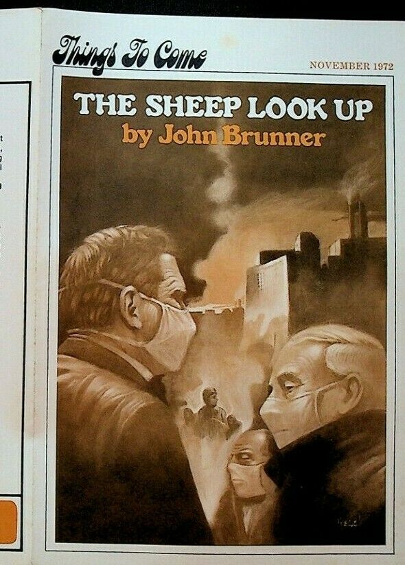 Things to Come November 1972 Sci-Fi Book Club Brochure John Brunner