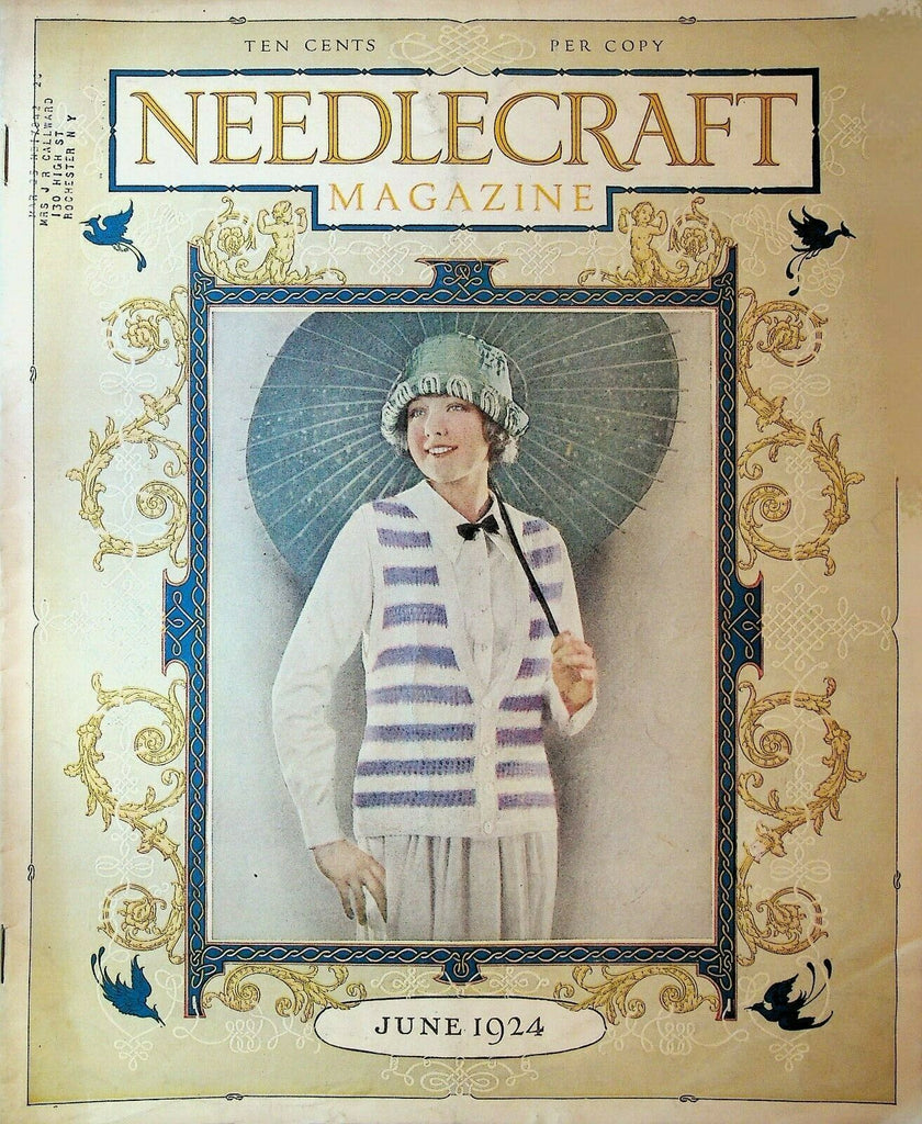 Needlecraft June 1924 Cream of Wheat Ad  Getting Up Steam