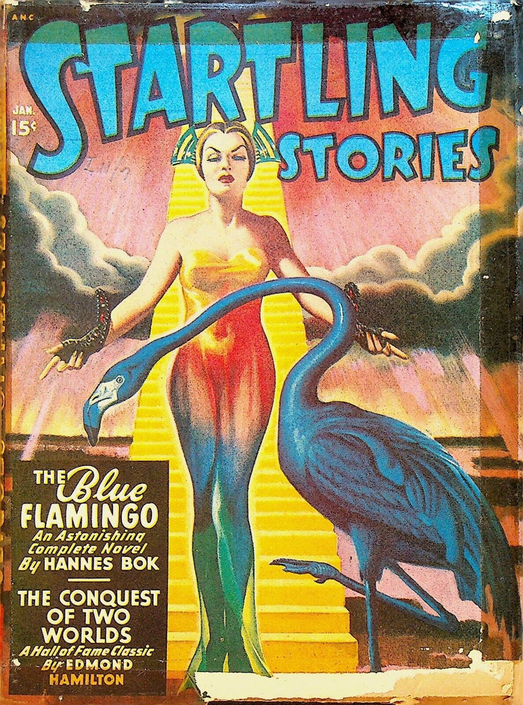 Startling Stories Pulp January 1948 Hannes Bok Edmond Hamilton Polton Cross
