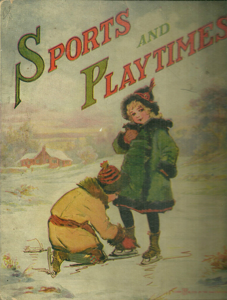 Sports & Playtimes 1916 Children's book BASEBALL Frances Brundage