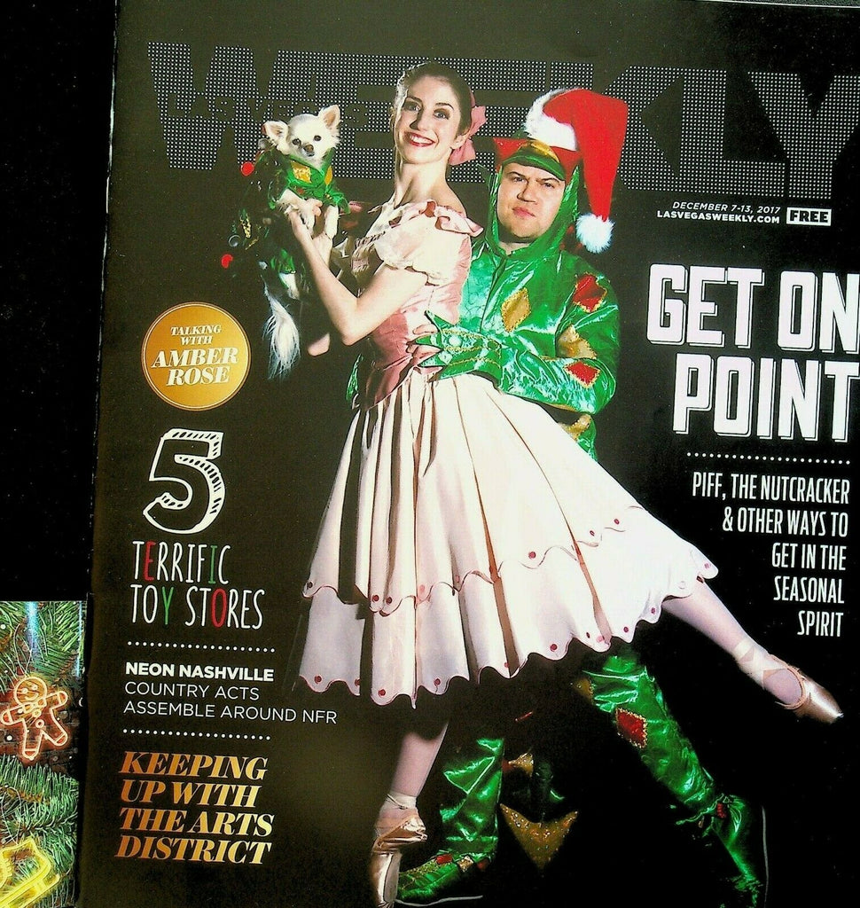 Las Vegas Weekly Magazine December 7 2017 Piff Nutcracker Amber Rose