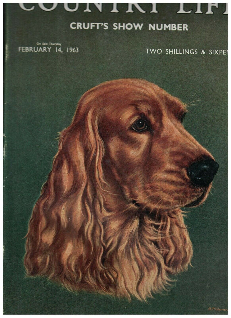 Country Life Magazine February 14 1963 Cruft's Dog Show John Ogilby