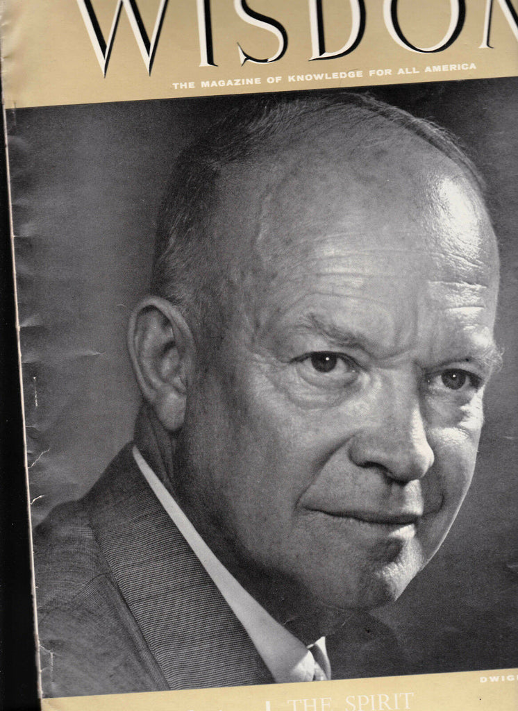 Wisdom Magazine June 1957 President Dwight Eisenhower Ike