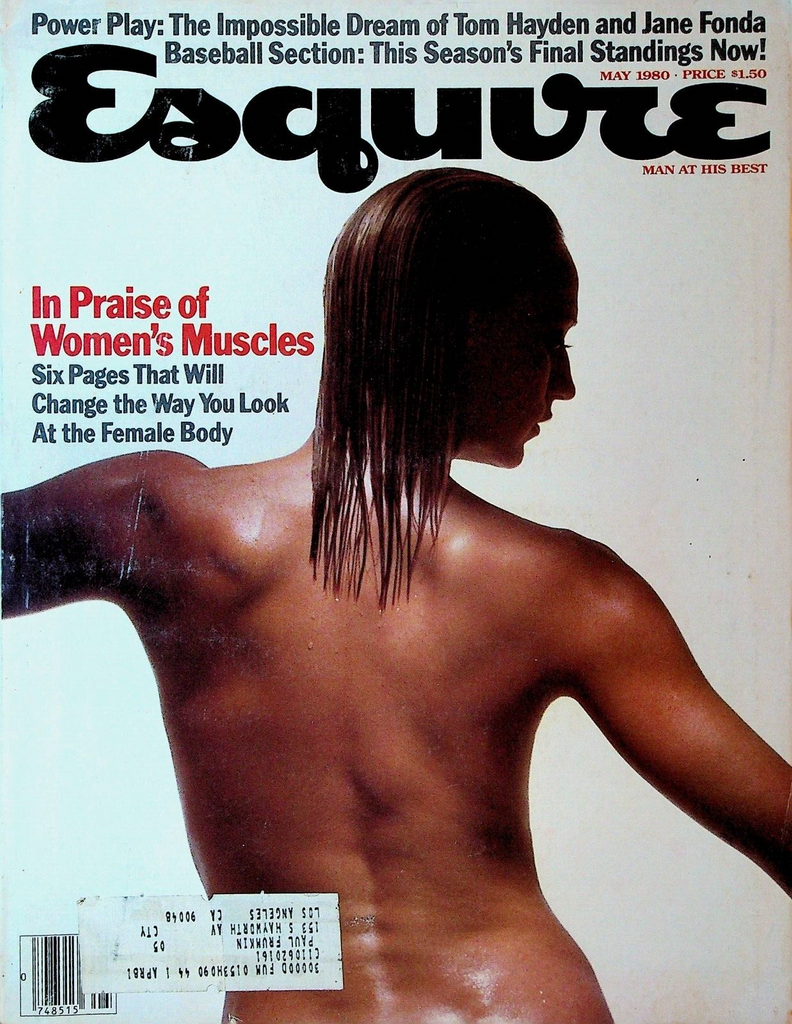 Esquire Magazine May 1980 Jane Fonda Tom Hayden Tennessee Williams Baseball