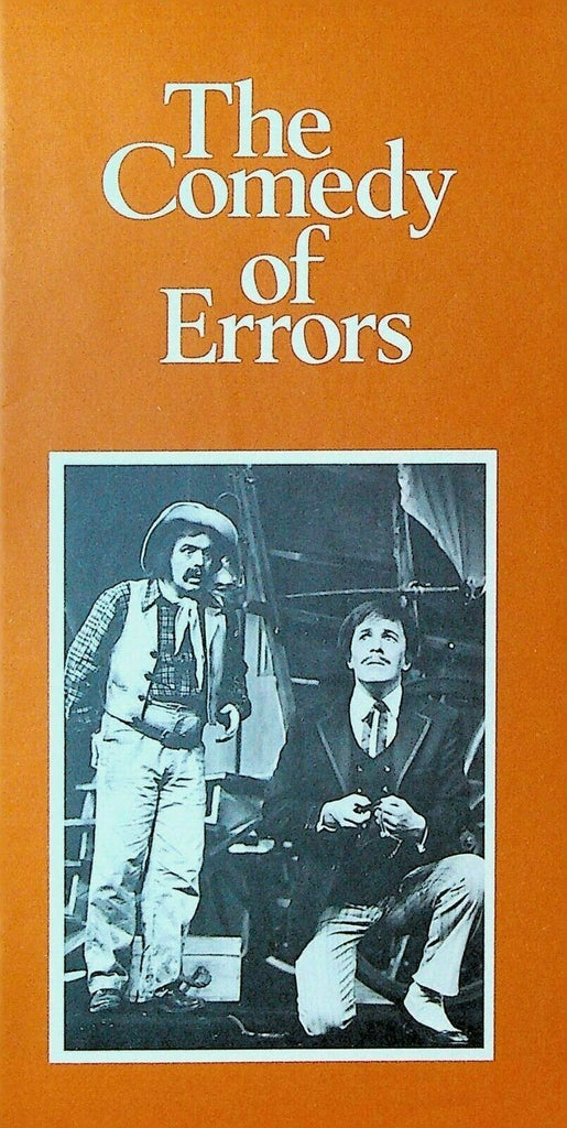 The Comedy of Errors Stratford Festival Canada Program 1975