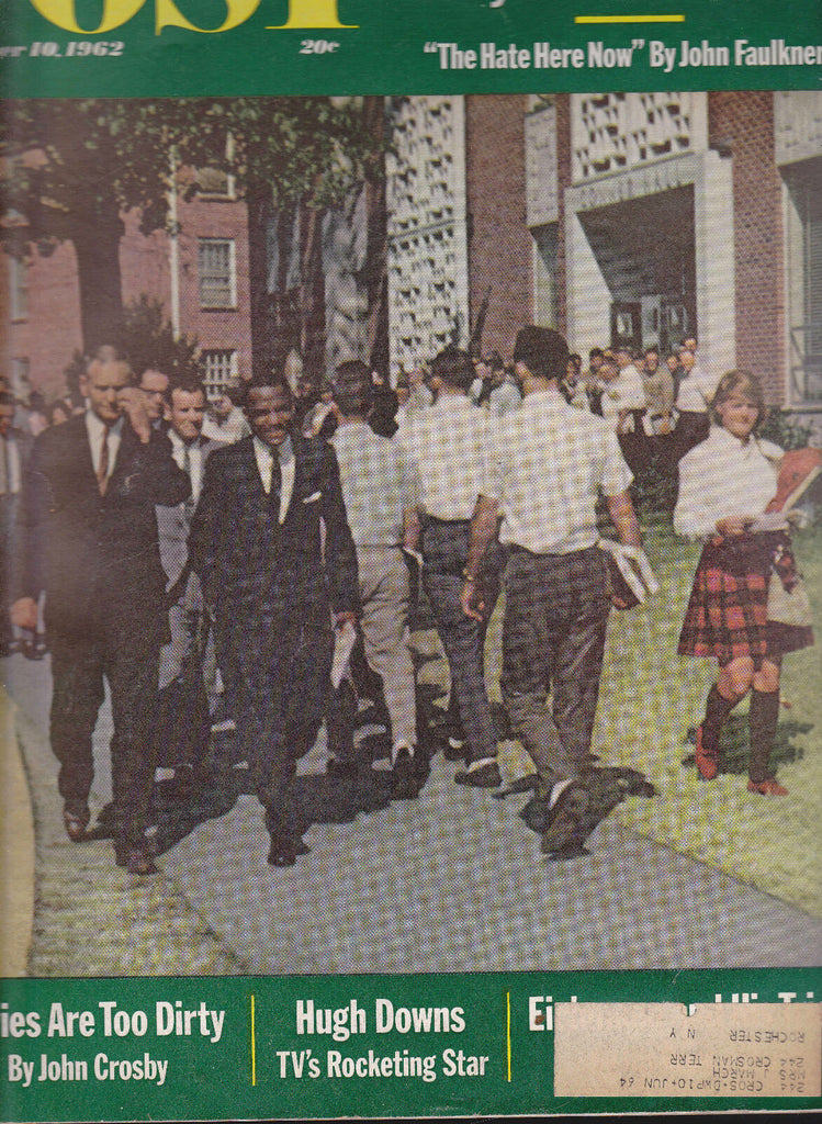 Saturday Evening Post Hugh Downs University of Mississippi Riot November 10 1962