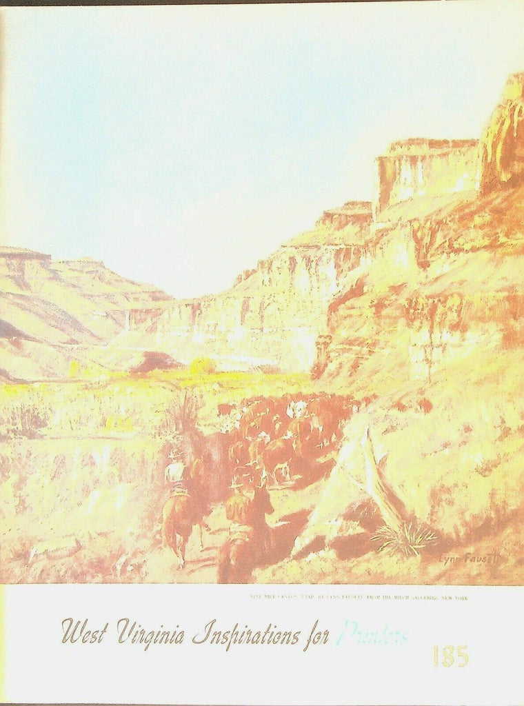 Westvaco Inspirations for Printers Magazine 185 1951 Lynn Fausett