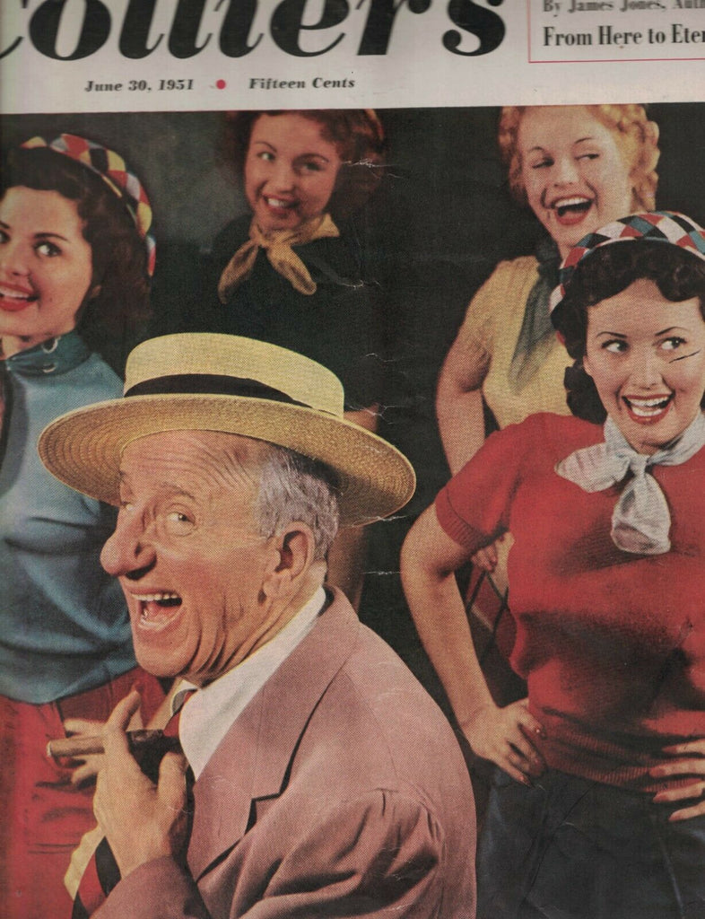 Collier's Magazine June 30 1951 Jimmy Durante Joseph Stalin James Jones