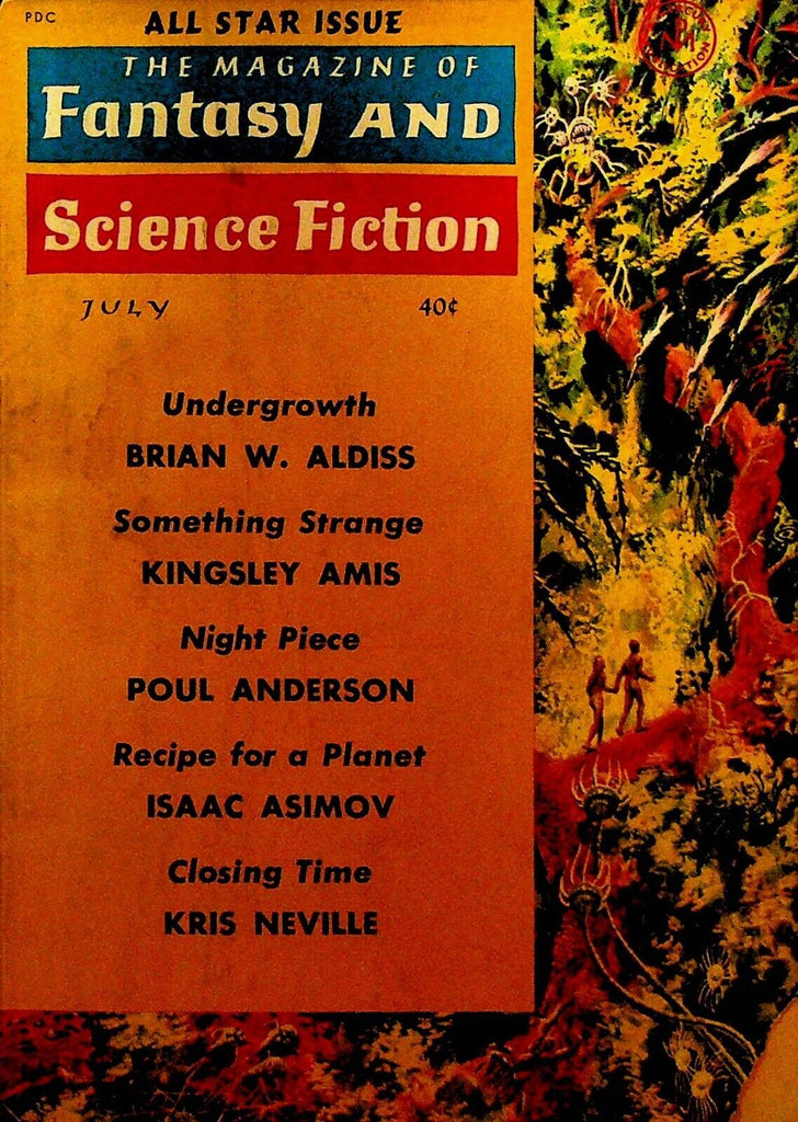 The Magazine of Fantasy & Science Fiction July 1961 Kingsley Amis Kris Neville