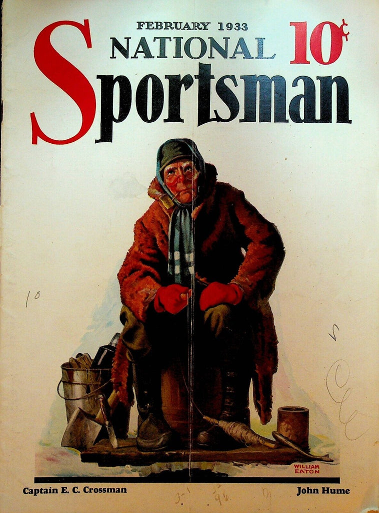 National Sportsman Magazine February 1933 William Eaton John Hume EC Crossman