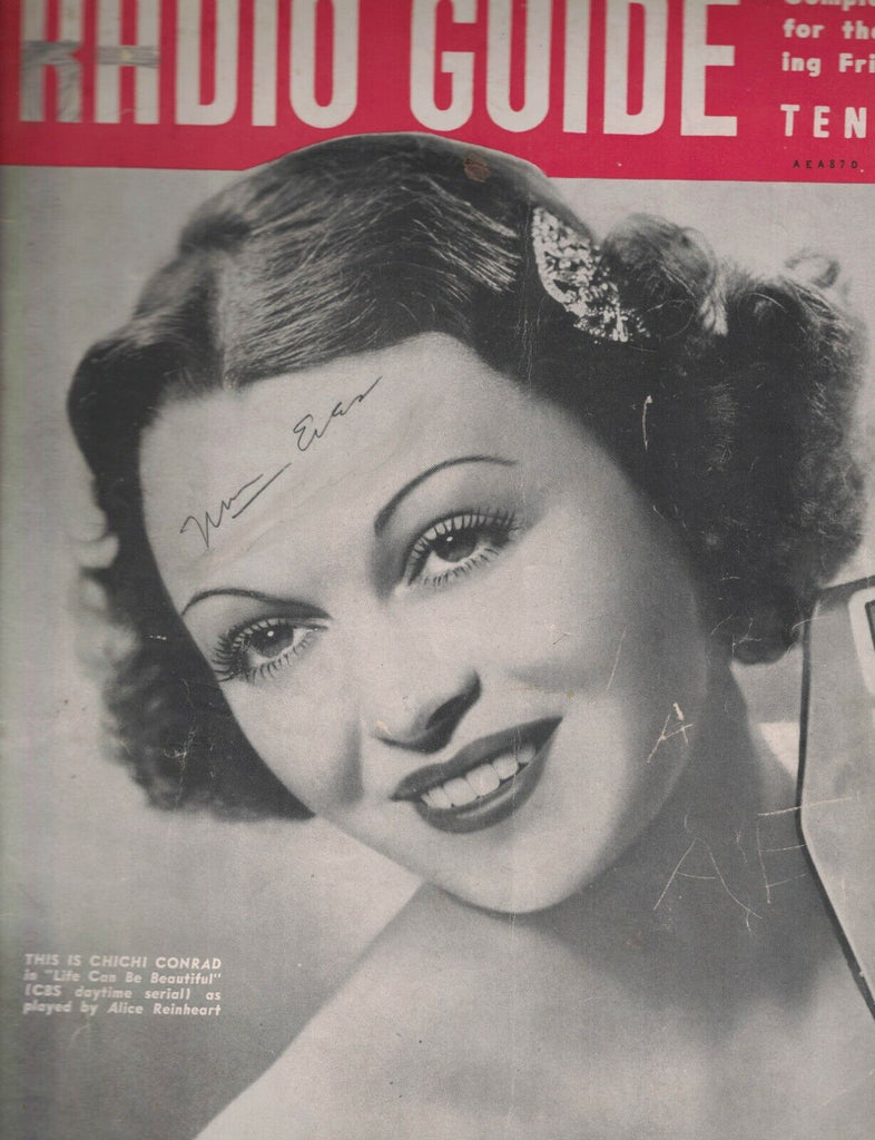 Radio Guide February 16 1940 Alice Reinheart Raymond Massey Bob Hope