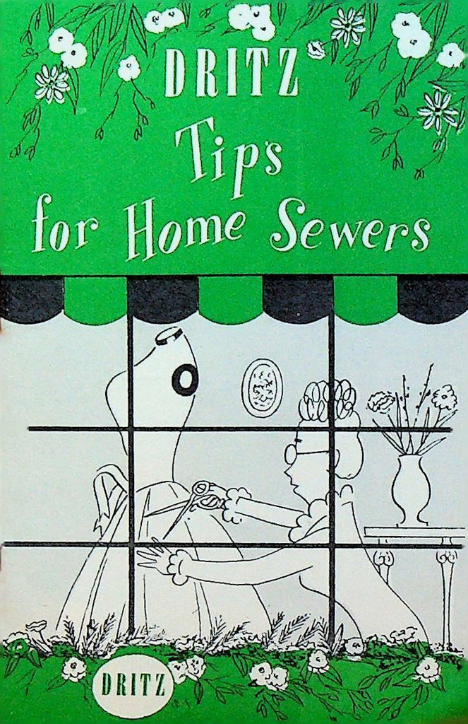 Dritz Tips for Home Sewers Sewing Brochure 1948 John Dritz & Sons NYC