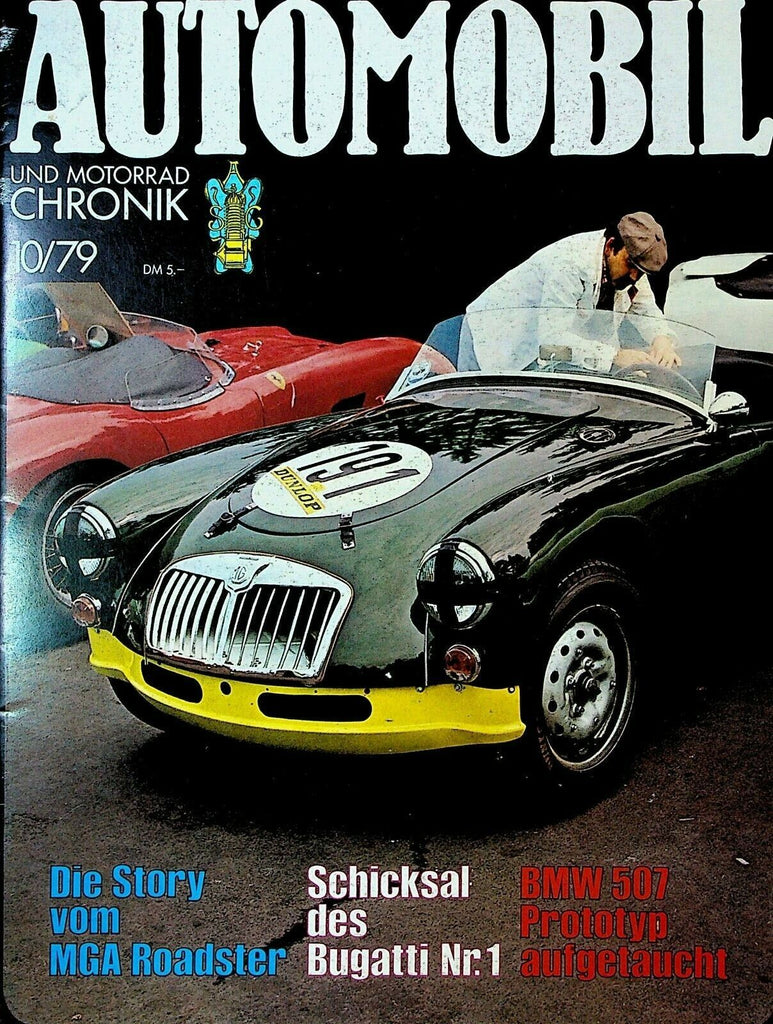 Automobil Magazine October 1979 MGA Roadster BMW 507 600 Grand Prix