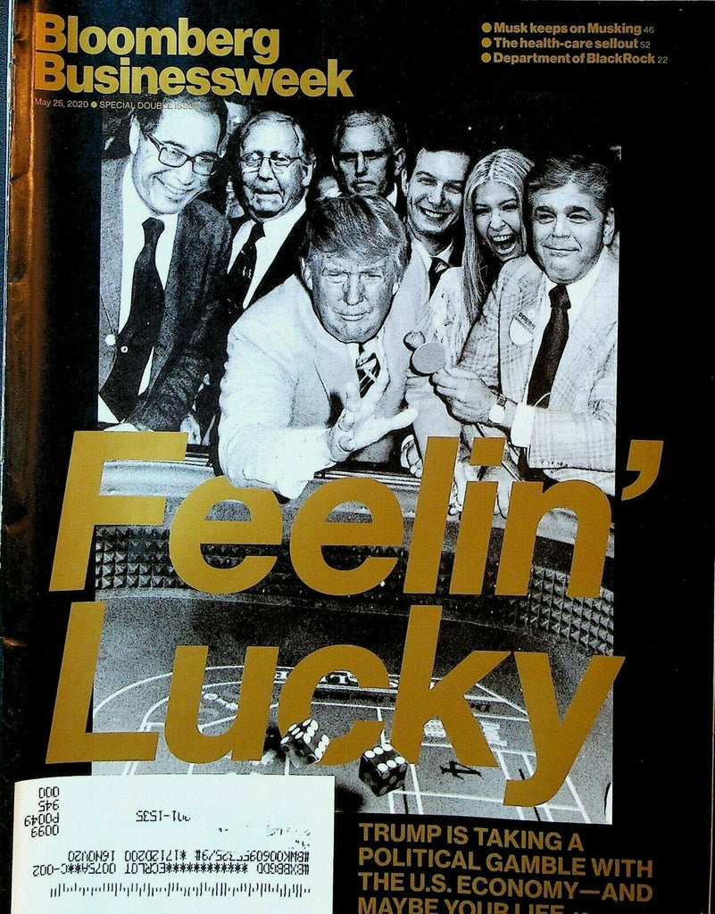 Bloomberg Businessweek May 25 2020 Elon Musk Donald Trump BlackRock Pandemic